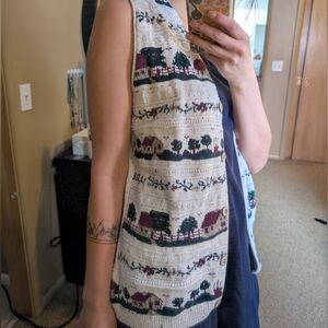Vintage Northern Western Vest